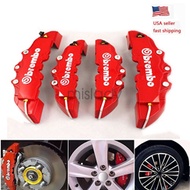 4PCS Car Auto Disc Brake Caliper Cover Kit Fit to 14-18 Inches 3D Car Brake cover For Brembo