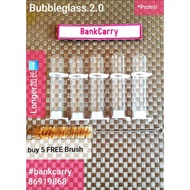 5x Bubbleglass TM* for mata puteh bird cage use