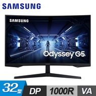 【Samsung 三星】32型 奧德賽 Odyssey G5 C32G55TQ 曲面電競顯示器