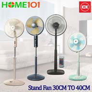 KDK Living Stand/ Standing Fan 30cm - 40cm | Safe to use Plastic / Metal Blade | PL30H | P40US