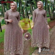 gamis brokat ada ukuran jumbo model terbaru gamis broklat gamis brukat gamis pesta gamis kondangan brokat tile baju pesta kebaya brokat kebaya muslimah baju muslimah modern