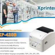 USB/Bluetooth/Wifi Version A6 Thermal Printer XP-420B, Print Shipping Label Sticker Airway Bill POS Laju J&amp;T Ninja Van