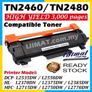 Compatible Toner Brother TN-2460 TN2460 TN2480 TN-2480 HLL2370DN HLL2385DW DCPL2550DW MFCL2715DW MFCL2770DW Printer