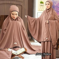 Amera Mukena / Mukena SUPER CANTIK MUSLIM / PERLATAN SOLAT MUKENA KHADIJAH JUMBO WANITA / mukenah jumbo dewasa terbaru bahan adem / mukena dewasa terbaru