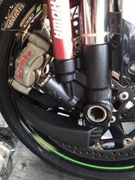 2015-18 YAMAHA 山葉 R1 R1M R1S 前叉碟煞專屬強制空冷碳纖維 Carbon 導管系統