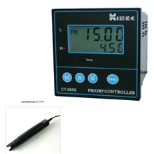 LCD CT-6659 PH/ORP Controller CT-6659+Industry ORP Sensor CT-1111 10M Line