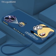 Case iPhone 11 12 13 pro max 6 6s 7 8 plus x xs max xr side stripes Minions Shockproof iPhone case