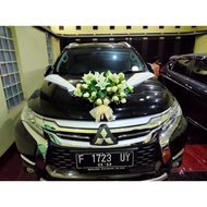 Bridal Car Flower / Wedding Car Decoration Bridal Car Decoration / Car Flower / Ready Stock