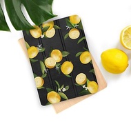 iPad 12.9/Air5/iPad 9/mini 6系列 微甜檸檬 皮革平板保護套