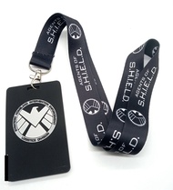 1 Pcs Cartoon Named Card Holder Identity Badge With Lanyard Neck Strap Card Bus ID Holders With Key Chain QZ1