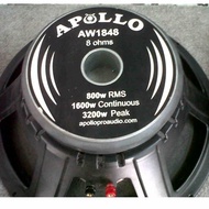SPEAKER COMPONENT APOLLO AW1848 SUBWOOFER 18 INCH