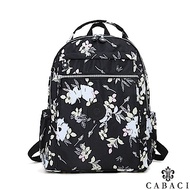 CABACI 輕量防潑水手提後背包-百合花