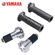 YAMAHA原廠握把套組+平衡端子-鈦扁頭