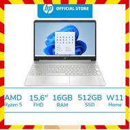 โน๊ตบุ๊ค HP Laptop 15s-eq2166AU Ryzen 5 5500U / 15s-eq2067AU Ryzen 7-5700U / Ram 16GB /SSD 512GB / Win11 home สุดคุ้ม โค้งสุดท้าย
