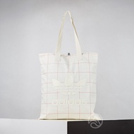 Adidas Originals Shopper Bag 白色 格紋 托特包 手提包 CV8462