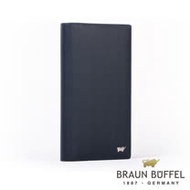 【BRAUN BUFFEL】德國小金牛 HOMME-M系列17卡長夾(深藍)BF306-301-MAR