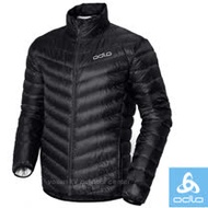 【瑞士 ODLO】男 Air Cocoon 超輕防潑水防風保暖羽絨外套/夾克(抗撕裂+耐磨)適賞雪滑雪.登山 / 石墨灰 526292