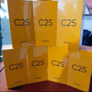 Hp Realme C25 ram 4/128. baru. garansi resmi Realme 1 tahun
