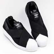 แท้ adidas Original s Superstar Slip On Running Shoes Sneakers