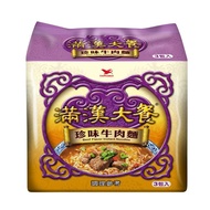 【滿漢大餐】珍味牛肉麵袋3入/組(經典紅燒 醬香醇厚)