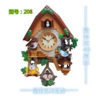 Children's Cuckoo Alarm Clock Voice-Controlled Wall Clock Cuckoo Clock Children's Room Bedroom Pocket Watch Bird Creativ