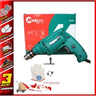 Mialtank Mesin Bor Tangan Listrik Bolak Balik 10 Mm Warna Hijau RYU 10mm REDFOX Mesin Bor 10mm Plus Mata Bergaransi Mesin Bor Bolak Balik Variable Speed Spt RYU MAKTEC