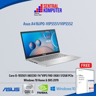 Asus A416JPO i5-1035G1-MX330-8GB-512GB SSD-Win 10 - OHS 2019