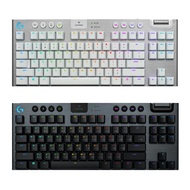 羅技 無線80%機械式遊戲鍵盤 (黑/白) / 個 G913-TKL