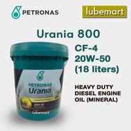 PETRONAS URANIA 800 20W50 CF4 Diesel Engine Oil (18 Liters)