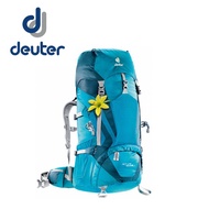 Deuter 德國 ACT Lite 45+10 SL輕量拔熱式透氣背包《水藍/藍》/登山/健行/334021/悠遊山水