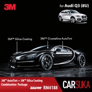 [3M SUV Gold Package] 3M Autofilm Tint and 3M Silica Glass Coating for Audi Q3 (8U), year 2012 - 2018 (Deposit Only)