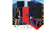 CITY都會風 LG G7+ ThinQ 插卡立架磁力手機皮套 有吊飾孔