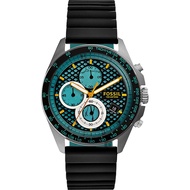 【FOSSIL】Sport 54 爆裂計時腕錶-綠x黑/42mm(CH3091)