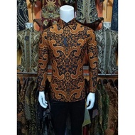 Batik Men Long Sleeve Modern Slimfit Batik Shirt For Men Batik Formal Modern Batik Men
