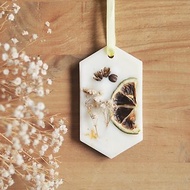 蕾夢園 凝香蠟片- 擴香, 義式檸檬與橙花, 六角形香磚