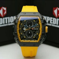 E6782 Yellow Black Original Expedition Men 's Watches 1 Year Warranty