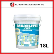 TEC [18 Litre] ICI Maxilite Maxi Lite Plus Emulsion Paint Interior Indoor Wall Ceiling Cat Rumah Dinding Cat Dalam 水漆