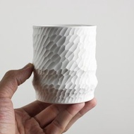 White and Shadow Ceramics Cup 300 ml.