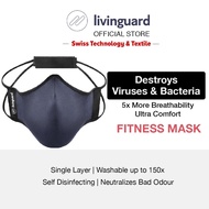 Livinguard Reusable Antiviral FITNESS Mask (UNISEX)