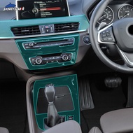 Car Interior Central Console Gear Dashboard Self Healing TPU Protective Film For BMW X1 F48 X2 F39 2016-Present Accessories