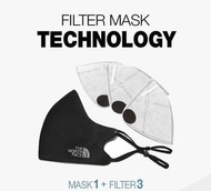The North Face - 韓國熱賣口罩THE NORTH FACE filter mask