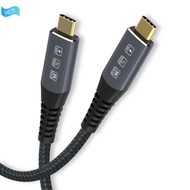 Thunderbolt 4 Cable USB4 40Gbps USB C Cable Type C PD 100W 8K Cable Data Transfer USB-C Cable for Thunderbolt 4 Cable