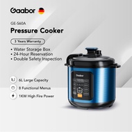 Gaabor 6L Pressure Cooker Anti-Overflowing High Pressure 8-in-1 Multi-Cooking Heat Reserved Quick Boil GE-S60A