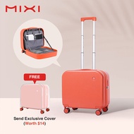 Mixi กระเป๋าเดินทางสำหรับผู้ชายผู้หญิงขนาด 16-18 นิ้วกระเป๋าเดินทางแบบพกพา TSA 360 กันเปียกกระเป๋าเดินทางล้อลากรุ่น m9236