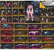 akun sultan ff season 1/ skin AK 2juta