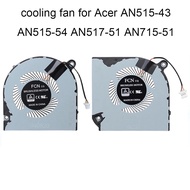 คอมพิวเตอร์โน๊ตบุ๊คพัดลมระบายความร้อนหม้อน้ำ GPU CPU พัดลมระบายความร้อนสำหรับ ACER Nitro 5 AN515-43 AN515-54 A N517-51 Nitro 7 AN715-51 N18C3