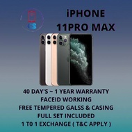 11 PRO MAX 64GB / 256GB / 512GB ORIGINAL USED FULLSET