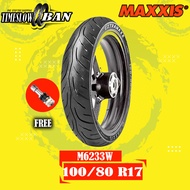 Ban Motor Moge // MAXXIS EXTRAMAXX M6233W 100/80 Ring 17 Tubeless ts37