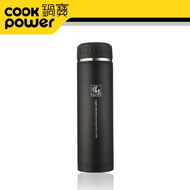 鍋寶#304不銹鋼繽紛色真空不鏽鋼保溫杯500ML(黑)-SVC-5090B