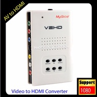 Video to HDMI Converter V2HD 高畫質轉換器 AV to HDMI AV/S端子/色差轉HDMI(50-506)